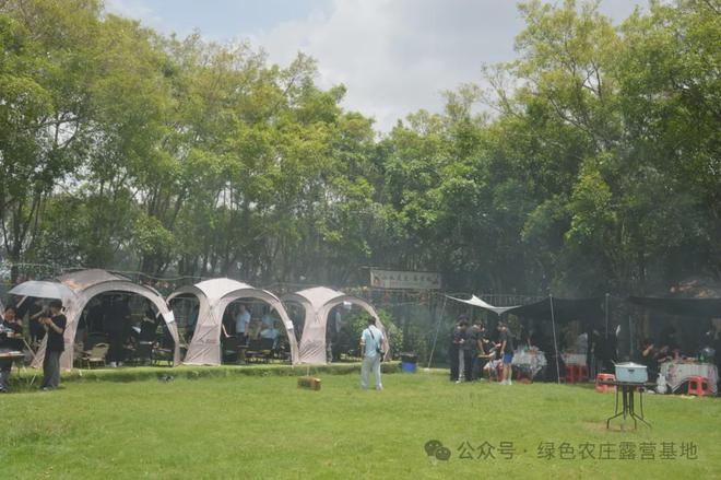 安博体育：广州不过夜露营团建一日游：轻松烧烤趣味游戏自然放松(图6)