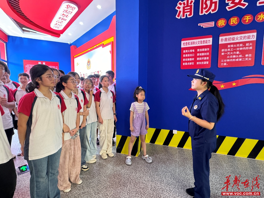 永州柳子中学开展“八一”致敬“火焰蓝”主题团队日活动(图4)
