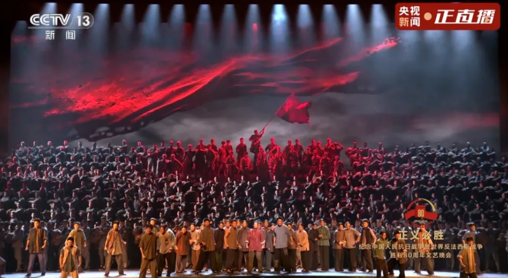 文艺晚会《正义必胜》刷屏！细数感人瞬间(图3)